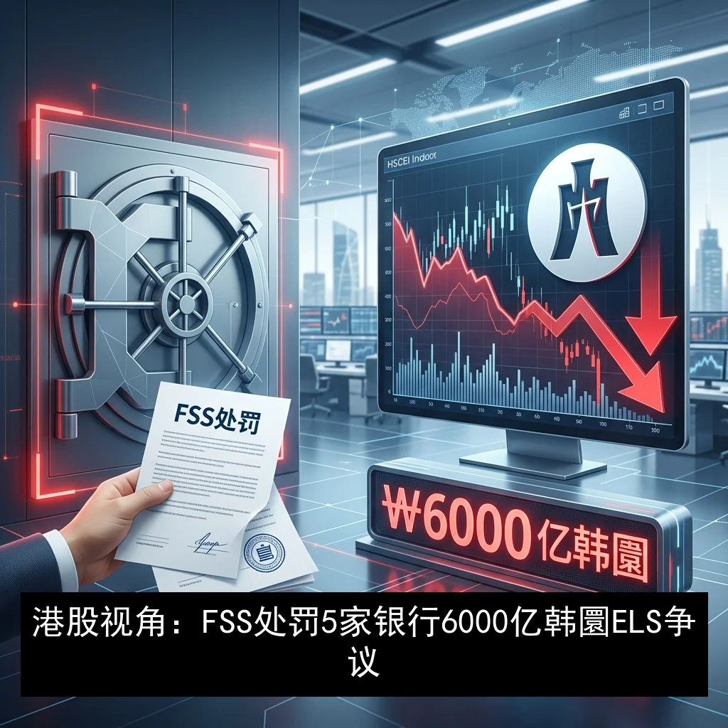 港股视角：FSS处罚5家银行6000亿韩圜ELS争议