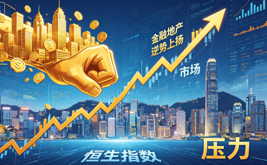 恒生指数承压分化，金融地产逆势上扬