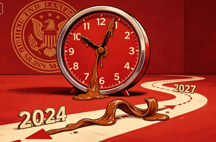通胀粘性迫使美联储降息推迟至2027年