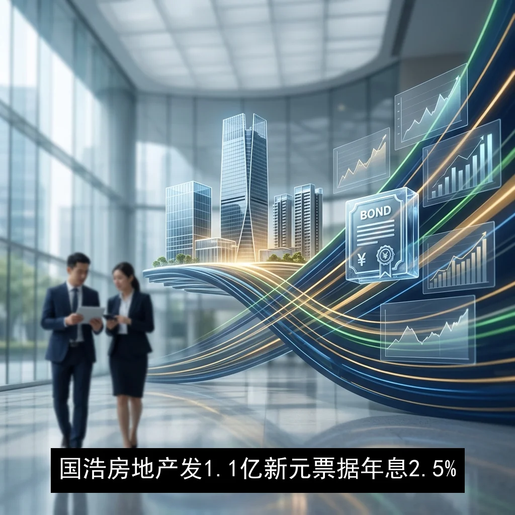 国浩房地产发1.1亿新元票据 年息2.5%