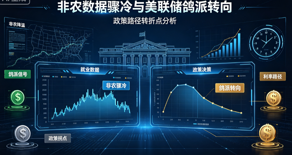 非农数据骤冷与美联储鸽派转向